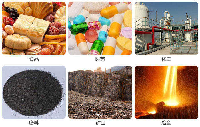 實(shí)驗(yàn)篩用于食品，磨料，醫(yī)藥，化工，冶金等行業(yè)的試驗(yàn)中。